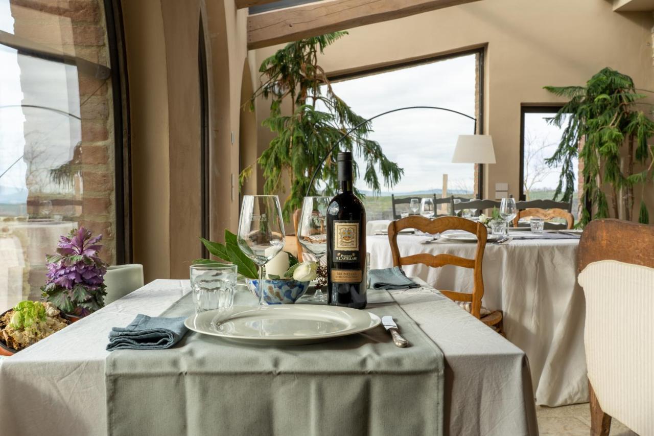 Agriturismo Poggio Il Castellare Montalcino Bagian luar foto