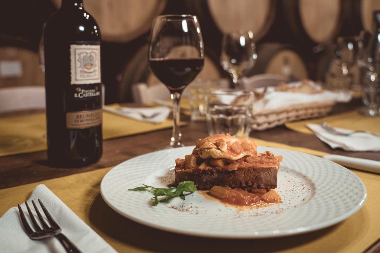 Agriturismo Poggio Il Castellare Montalcino Bagian luar foto
