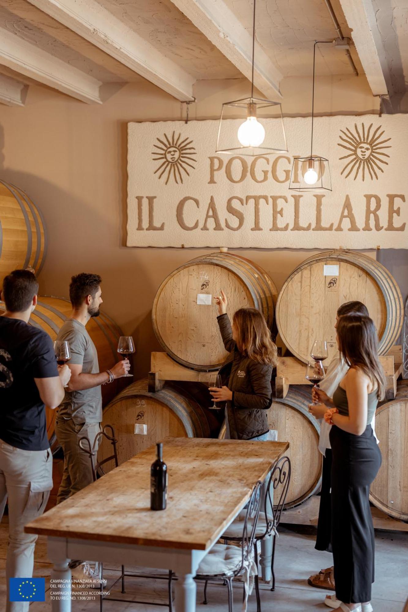 Agriturismo Poggio Il Castellare Montalcino Bagian luar foto
